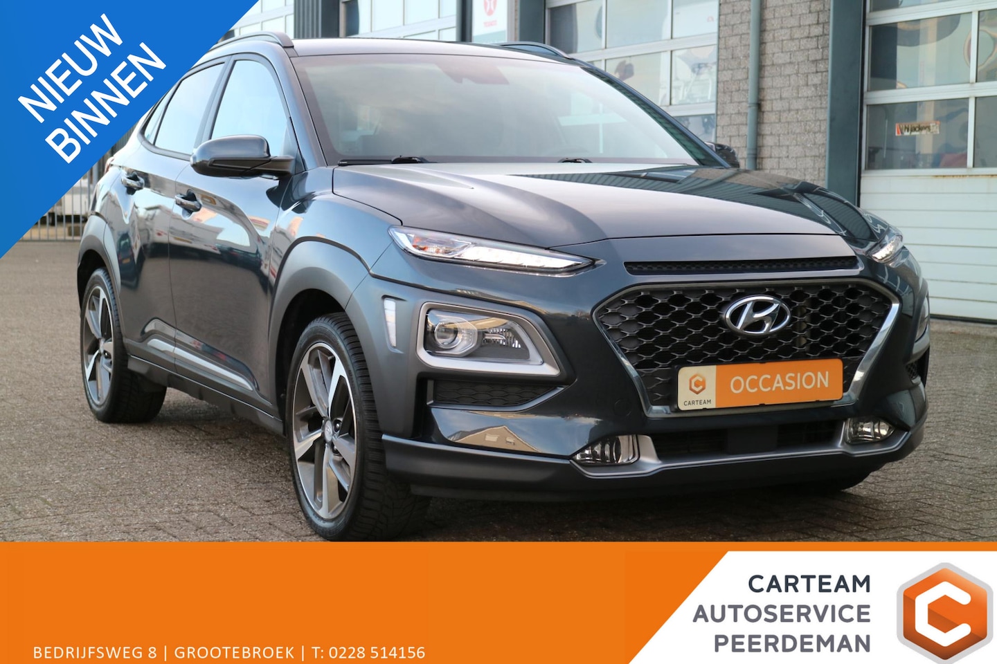 Hyundai Kona - 1.6 T-GDI Style | Automaat! | Camera | Carplay | Goed onderhouden! | - AutoWereld.nl