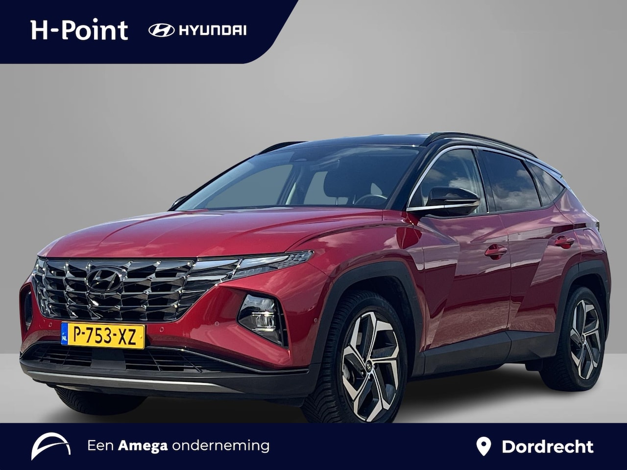 Hyundai Tucson - Premium 1.6 T-GDI 265pk PHEV 4WD | TREKHAAK | LEDER | DAKKLEUR ZWART | ALLSEASON BANDEN | - AutoWereld.nl