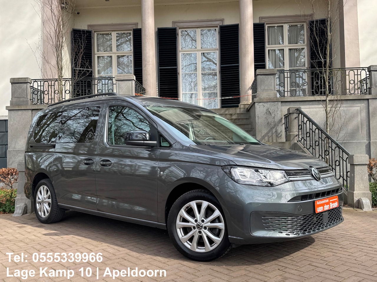 Volkswagen Caddy Maxi - 1.5 TSI 7p Automaat Navi Android Carplay Climate Cruise Ctr Stoelverwarming Pdc - AutoWereld.nl