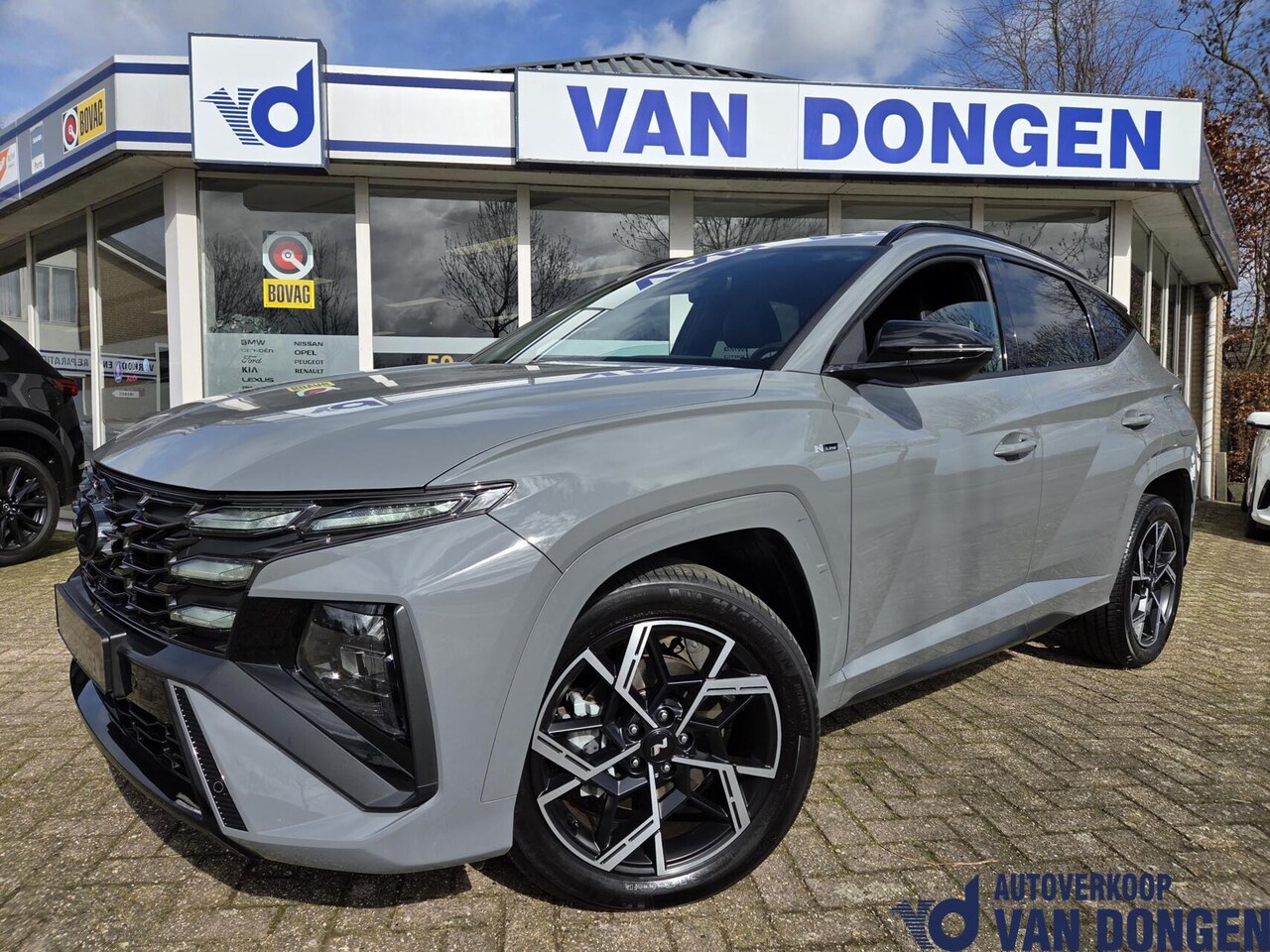 Hyundai Tucson - 1.6 T-GDI HEV N Line | NIEUW MODEL! | Full Hybrid 215 PK | Shadow Grey - AutoWereld.nl