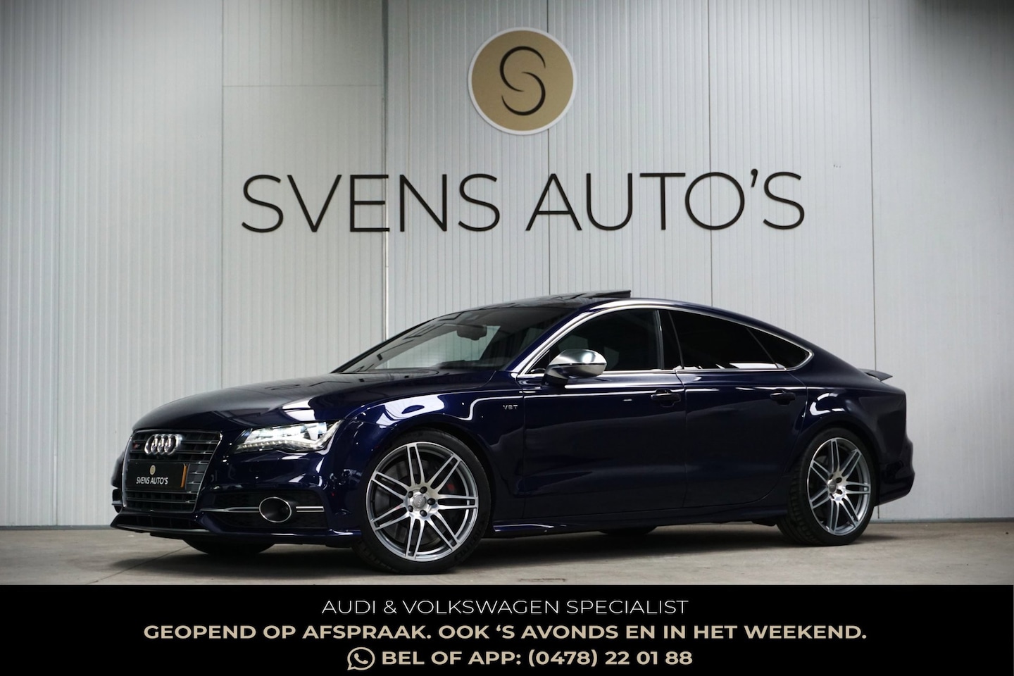 Audi S7 - Sportback 4.0 TFSI Quattro Schuifdak|Carbon|Bose|Complete Historie - AutoWereld.nl