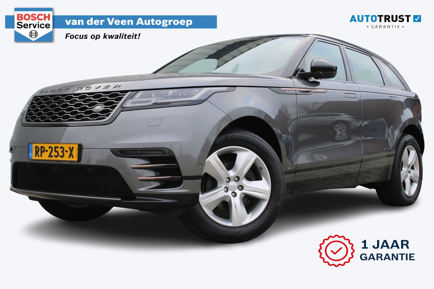 Land Rover Range Rover Velar - 2.0 I4 Turbo AWD R-Dynamic SE | Incl. 12 maanden garantie | Cruise control | Uitklapbare t - AutoWereld.nl