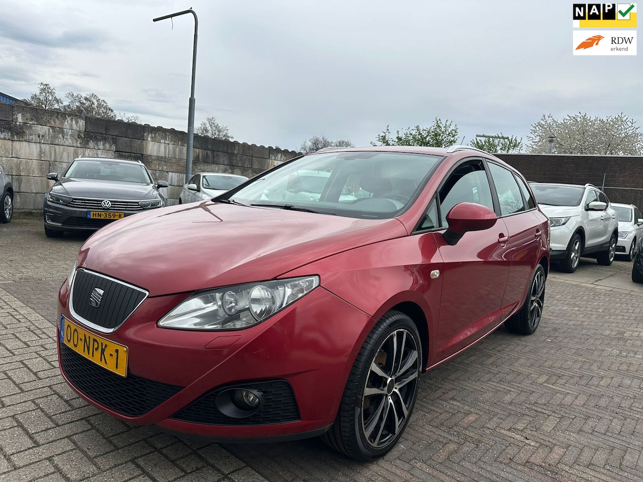SEAT Ibiza ST - 1.2 TDI Style Ecomotive CLIMA/ LEDER/ LM VELGEN! - AutoWereld.nl