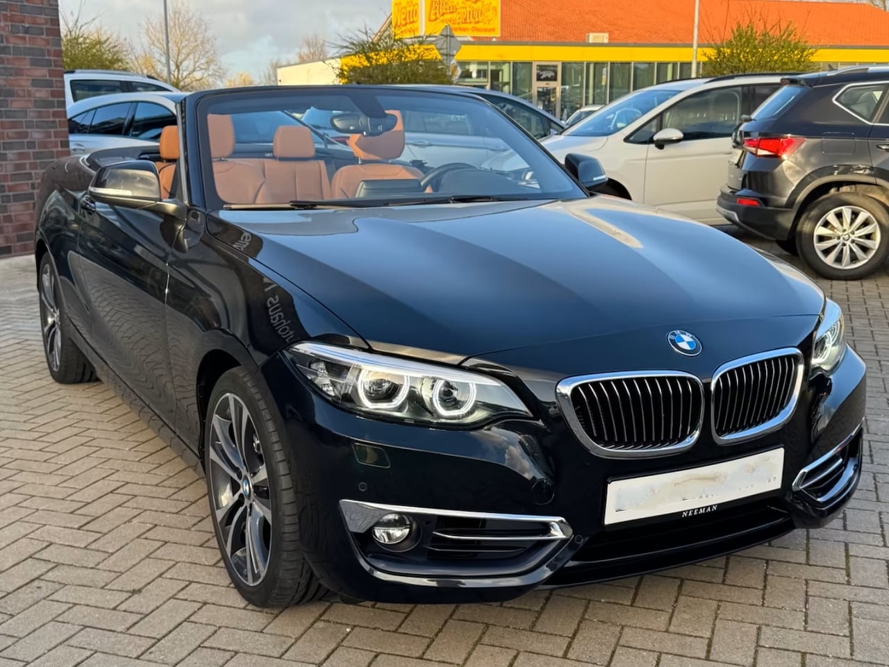 BMW 2-serie Cabrio - 218iA LUXURY ** LED, LEDER, APPLE/ANDROID, HiFi, 18-inch LMV, 2-zone AIRCO ** 2e EIG - Sle - AutoWereld.nl