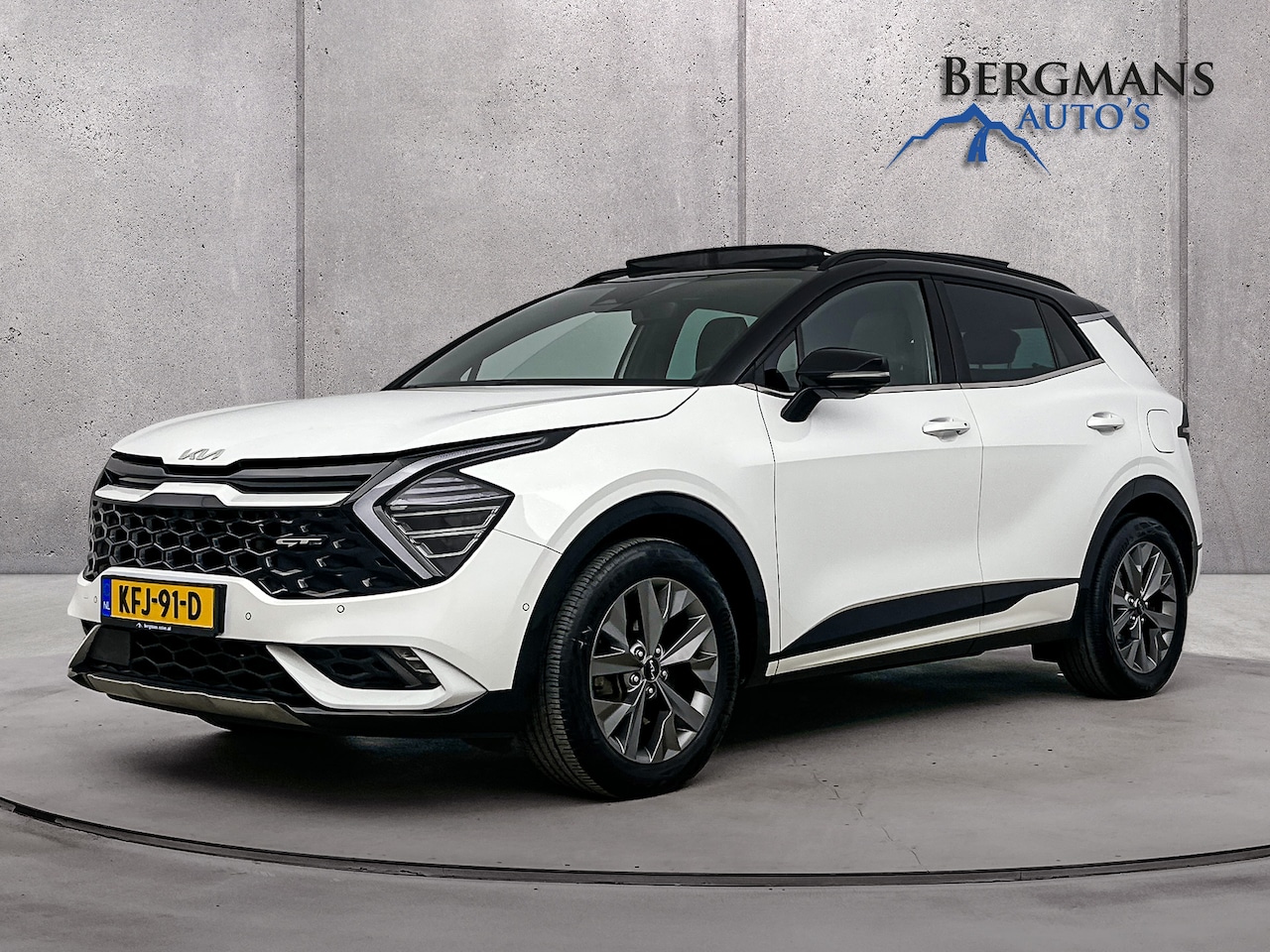 Kia Sportage - 1.6 T-GDi Hybrid GT-PlusLine // TREKHAAK // DEALER ONDERHOUDEN // LEDER // PANO-/SCHUIFDAK - AutoWereld.nl