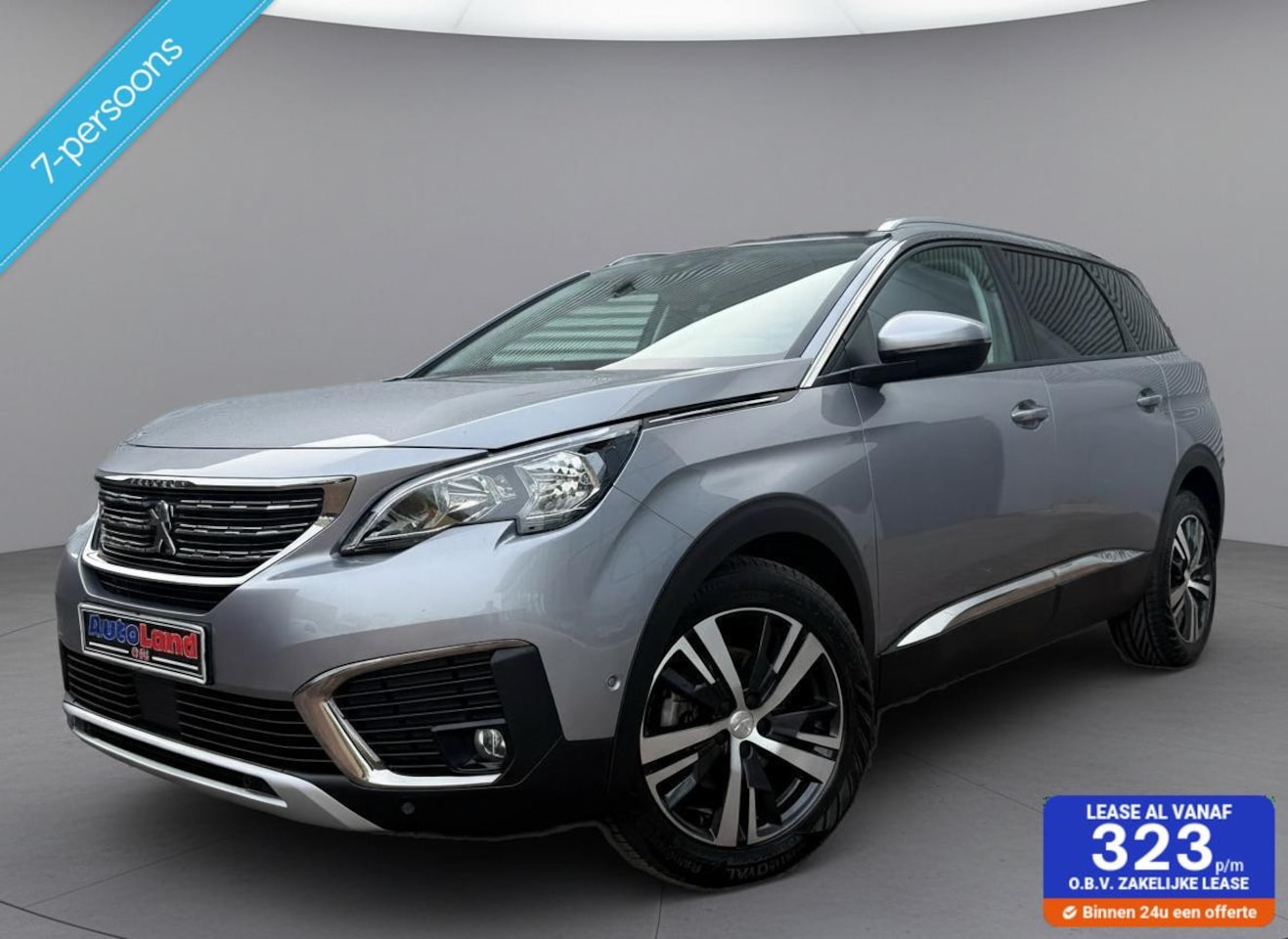 Peugeot 5008 - 1.2 Vol Opties 7 Pers Camera Led Carplay Pdc 19 Eerste Eigenaar Dealer Onderhouden Perfect - AutoWereld.nl