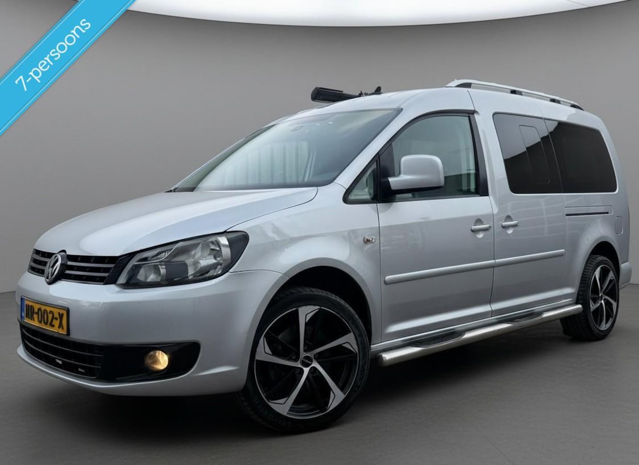 Volkswagen Caddy Maxi - 1.9 TDI 7 Persoons Airco Navi Cruise 2009 Nieuw Model 2 x Schuifdeur Trekhaak Zeer Complee - AutoWereld.nl