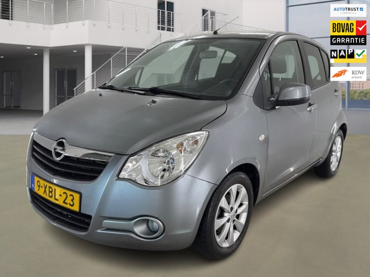 Opel Agila - 1.2 Edition Automaat 44.696 km +NAP NL-auto - AutoWereld.nl