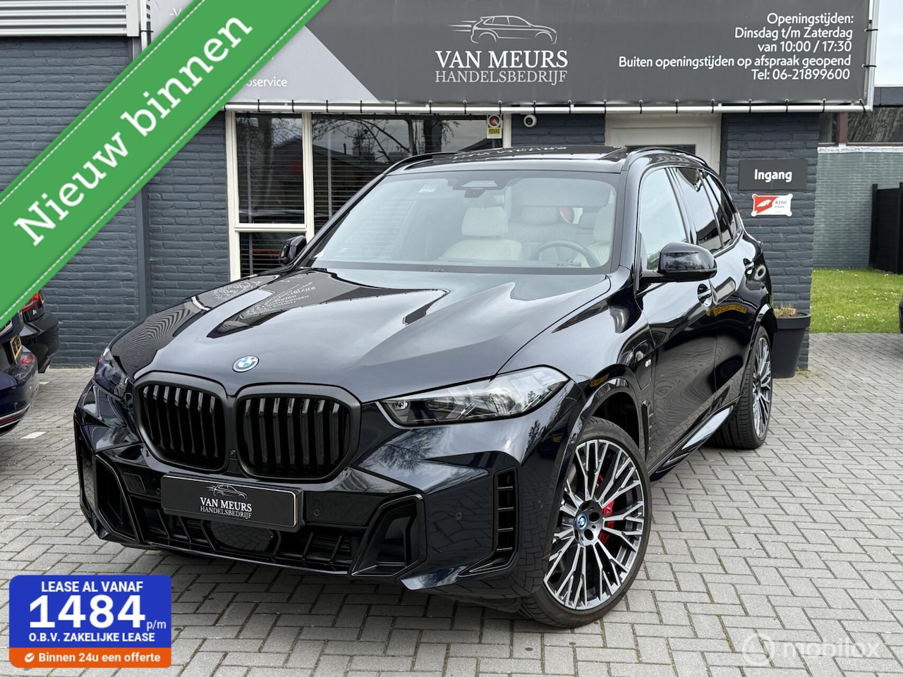 BMW X5 - xDrive50e xDrive50e, Trekhaak, achteras besturing, M sport, Pano dak, Carbon, Apk 02-2029 - AutoWereld.nl