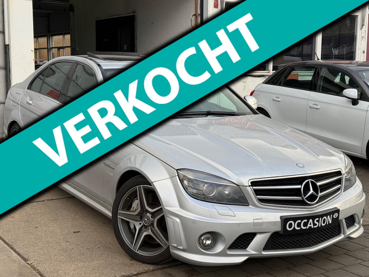 Mercedes-Benz C-klasse - 63 AMG 6.2 V8 Pano |Harman/Kardon |Memory |Leder |Stoelverw |Full Options - AutoWereld.nl
