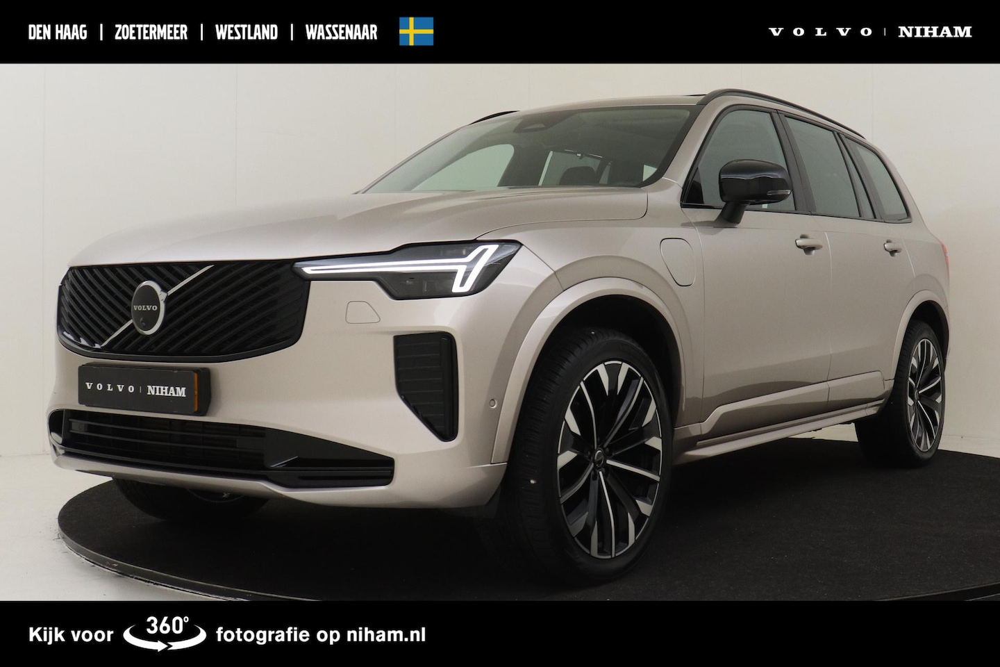 Volvo XC90 - II T8 PLUG-IN HYBRID ULTRA DARK *FULL OPTIONS!* -PANO.DAK|BOWERS&WILKINS|LUCHTVERING|360°C - AutoWereld.nl