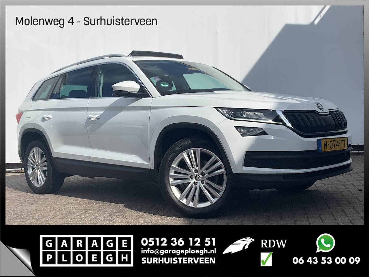Skoda Kodiaq - 7-Pers 1.5 TSI Aut7 Limited 7P Pano Adapt.Cruis Carplay Business lijkt op Sportline - AutoWereld.nl