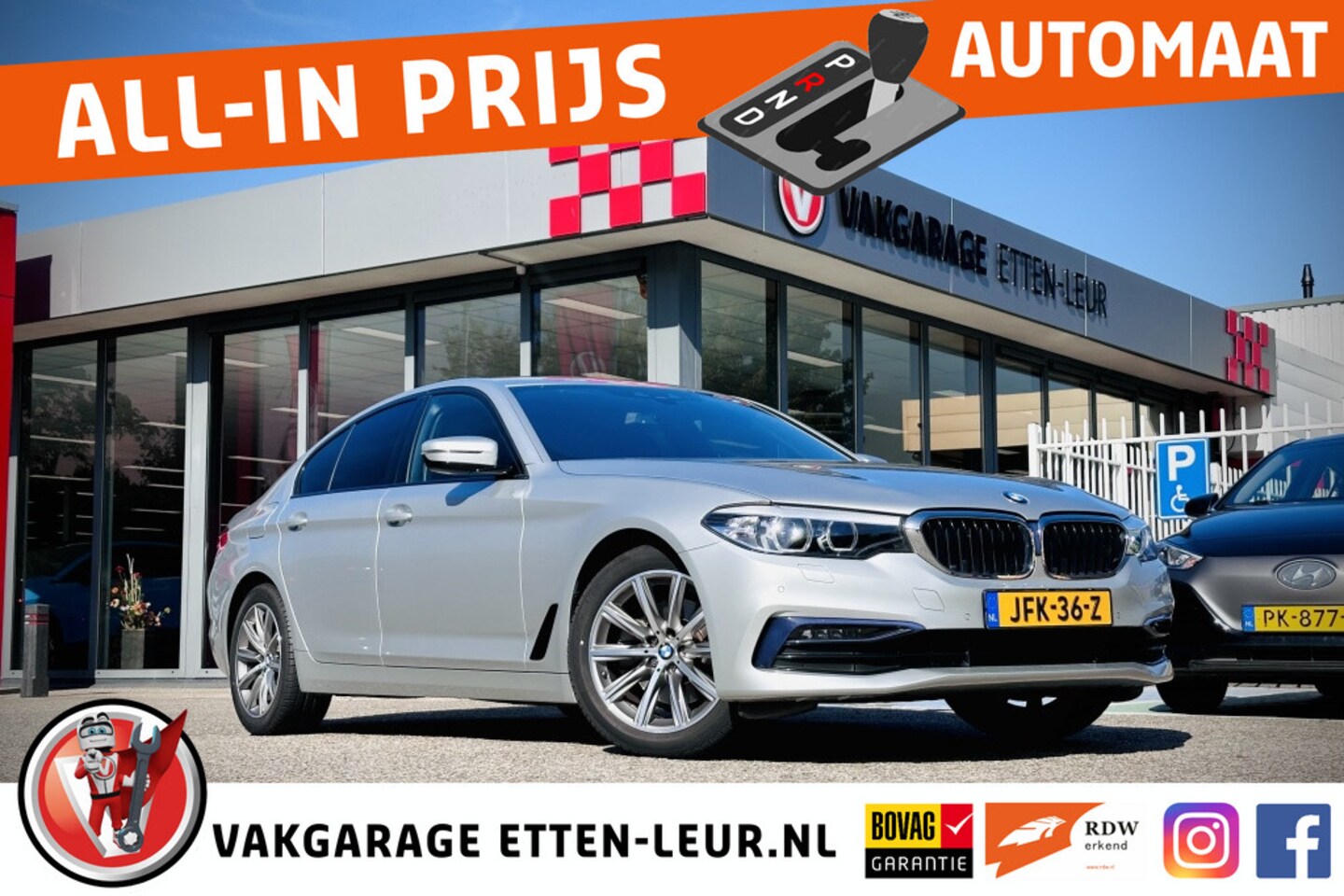 BMW 5-serie - 520i High Executive Sport Line | CLIMA | STOELVERWARMING - AutoWereld.nl