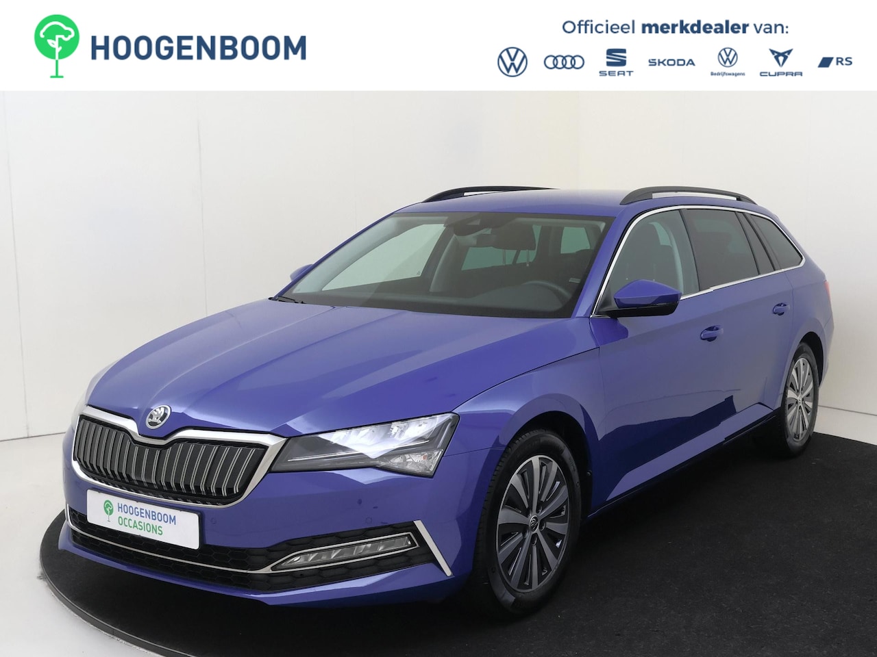 Skoda Superb Combi - 1.4 TSI iV Business Edition | SoH 100% | Adaptieve demping | Keyless | Navigatie | Achteru - AutoWereld.nl