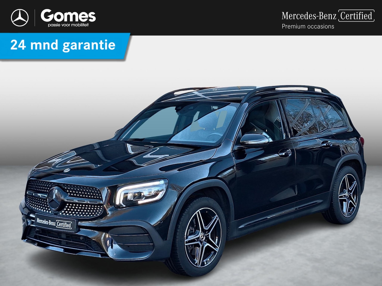 Mercedes-Benz GLB - 200 Business Solution AMG | Trekhaak afneembaar | Panoramadak | Night pakket | Achteruitri - AutoWereld.nl