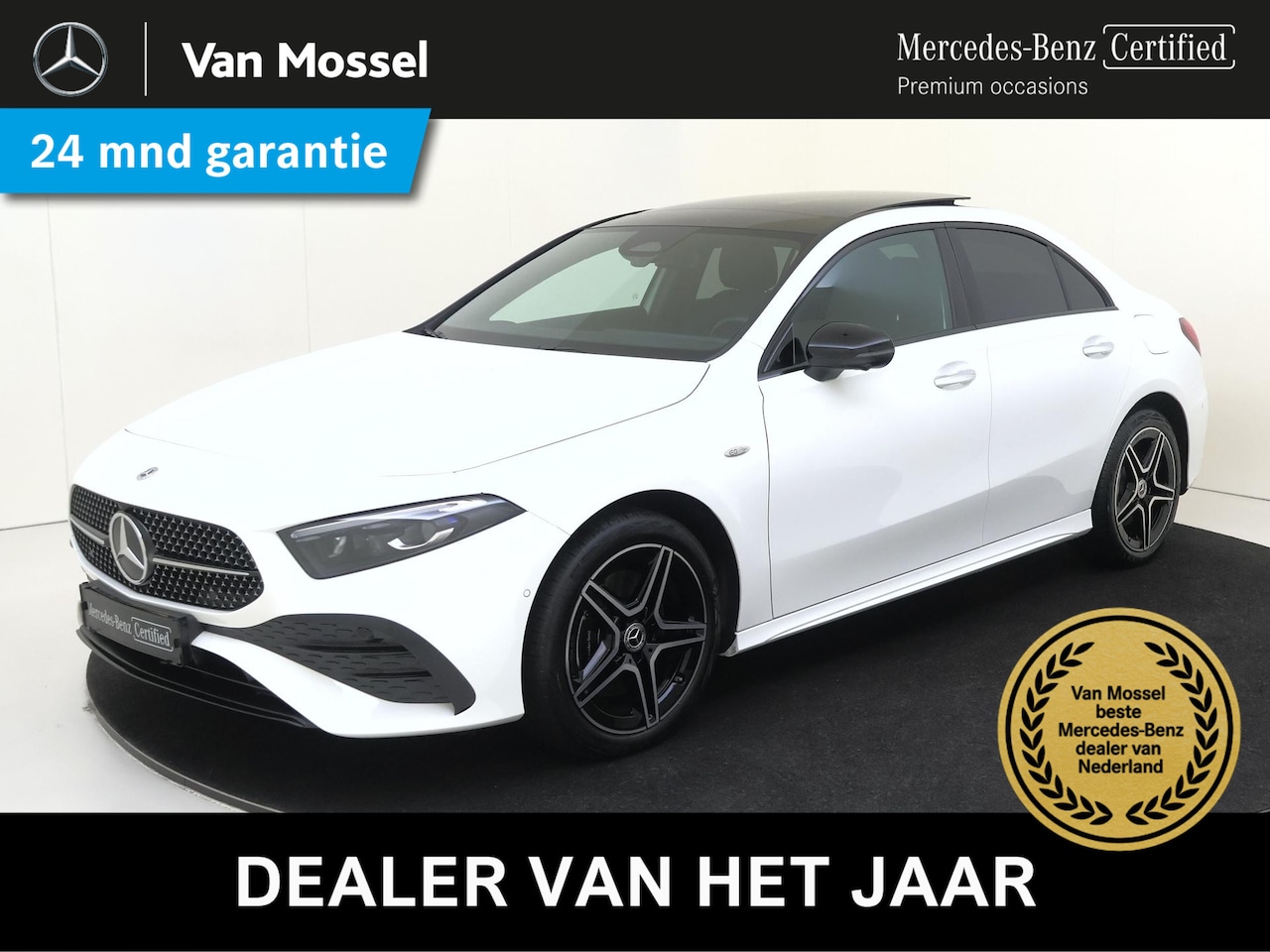 Mercedes-Benz A-klasse - 250 e Business Solution AMG Panorama Dak / Memory Seats / Keyless / Nightpakket / 360 Came - AutoWereld.nl