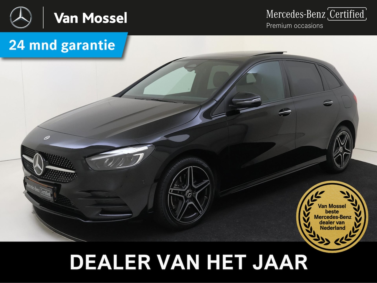 Mercedes-Benz B-klasse - 250 e Business Solution AMG Panoramadak / Nightpakket / Parkeercamera / Stoelverwarming / - AutoWereld.nl