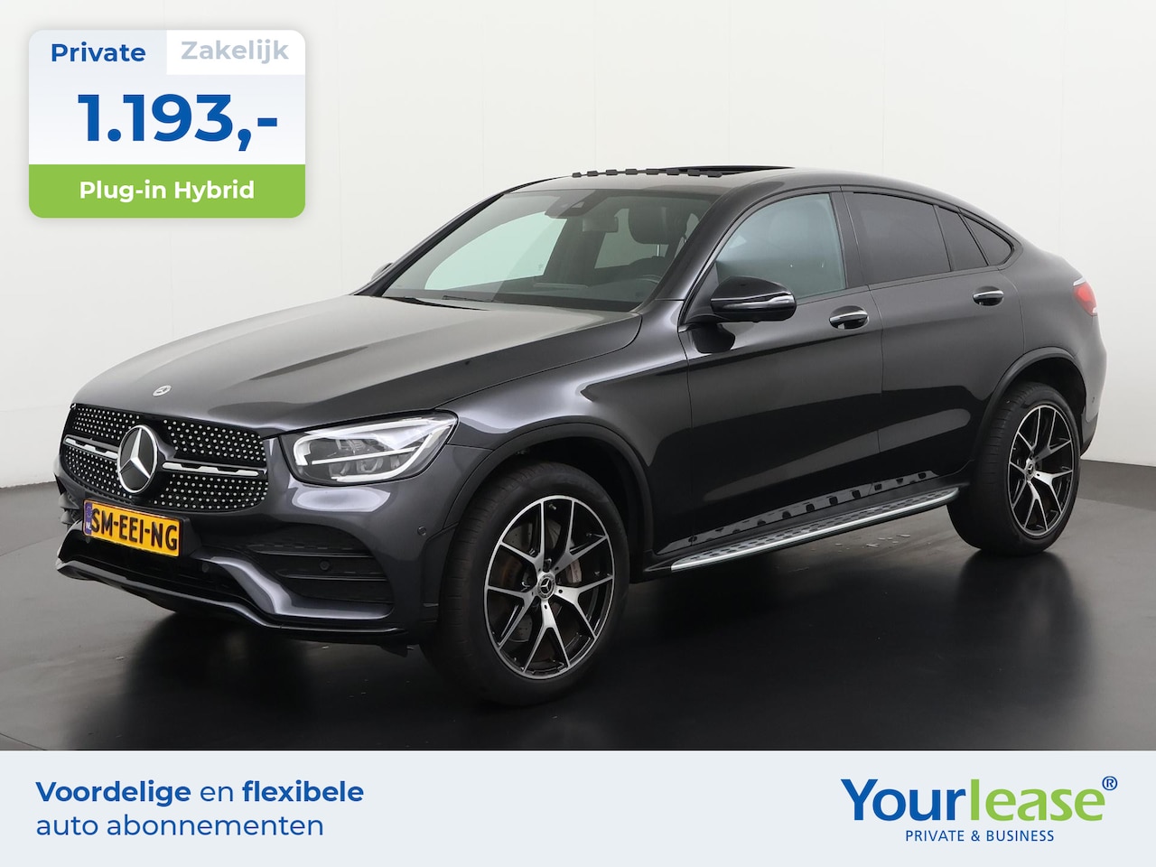 Mercedes-Benz GLC-klasse Coupé - 300e 4MATIC AMG Night | All-in 1193,- Private Lease | Direct uit voorraad - AutoWereld.nl