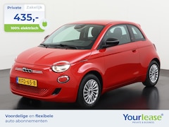 Fiat 500e - RED 42kWh | All-in 435, - Private Lease | Direct uit voorraad