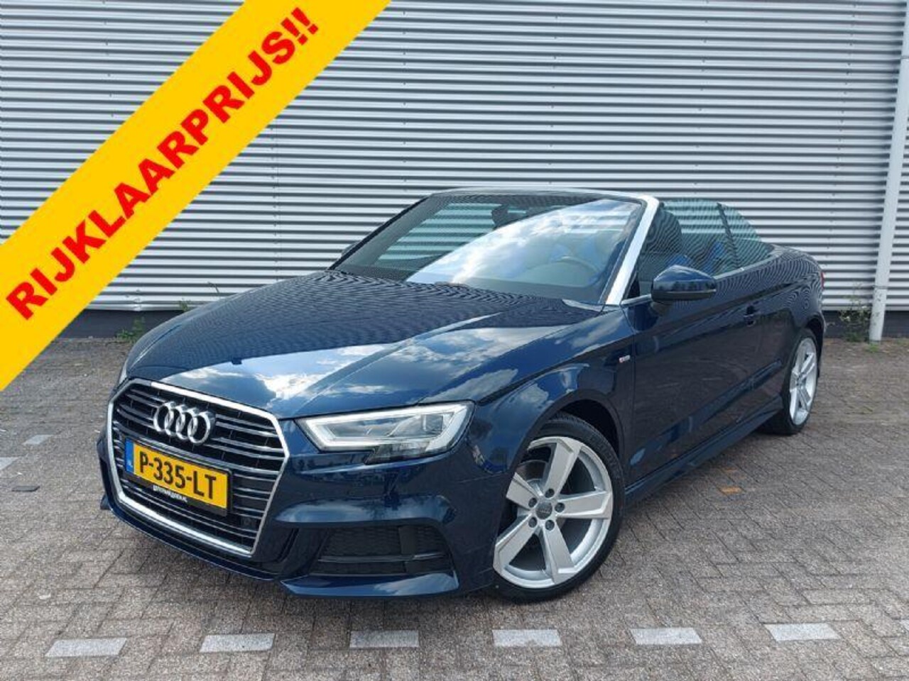 Audi A3 Cabriolet - 35 TFSI CoD Sport S Line Edition Automaat, airco,cruisecontrol,navigatie,achteruitrij came - AutoWereld.nl