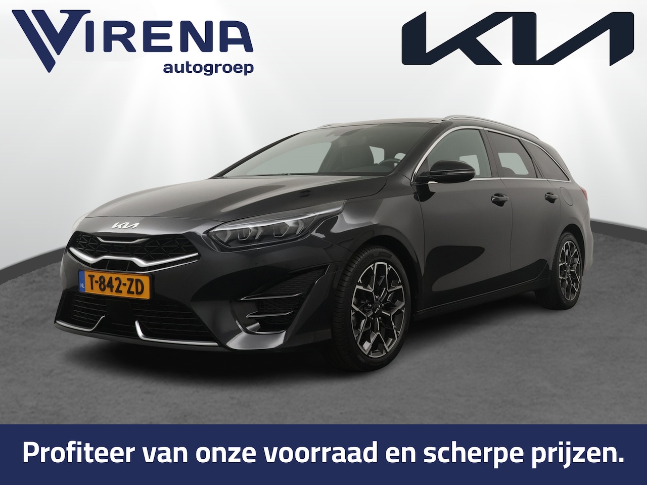 Kia Cee'd Sportswagon - Ceed 1.5 T-GDi GT-Line AUTOMAAT - Elektrische achterklep - Schuif/Kantel dak - Apple Carpl - AutoWereld.nl