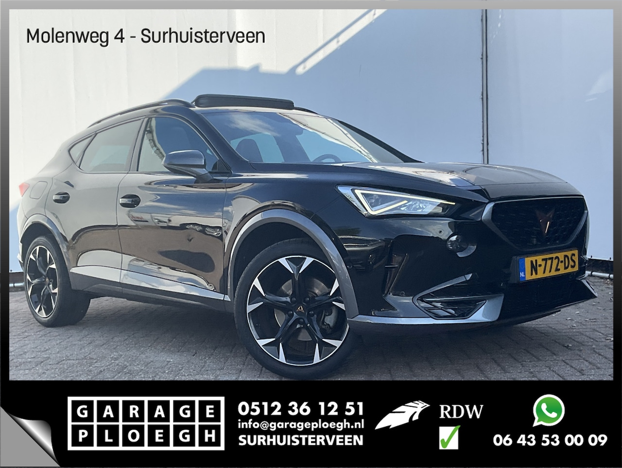 CUPRA Formentor - 1.5 TSI Pano.dak Adap.Cruise Memory Keyless Stoel/Stuurverw Leder Vol opties! - AutoWereld.nl