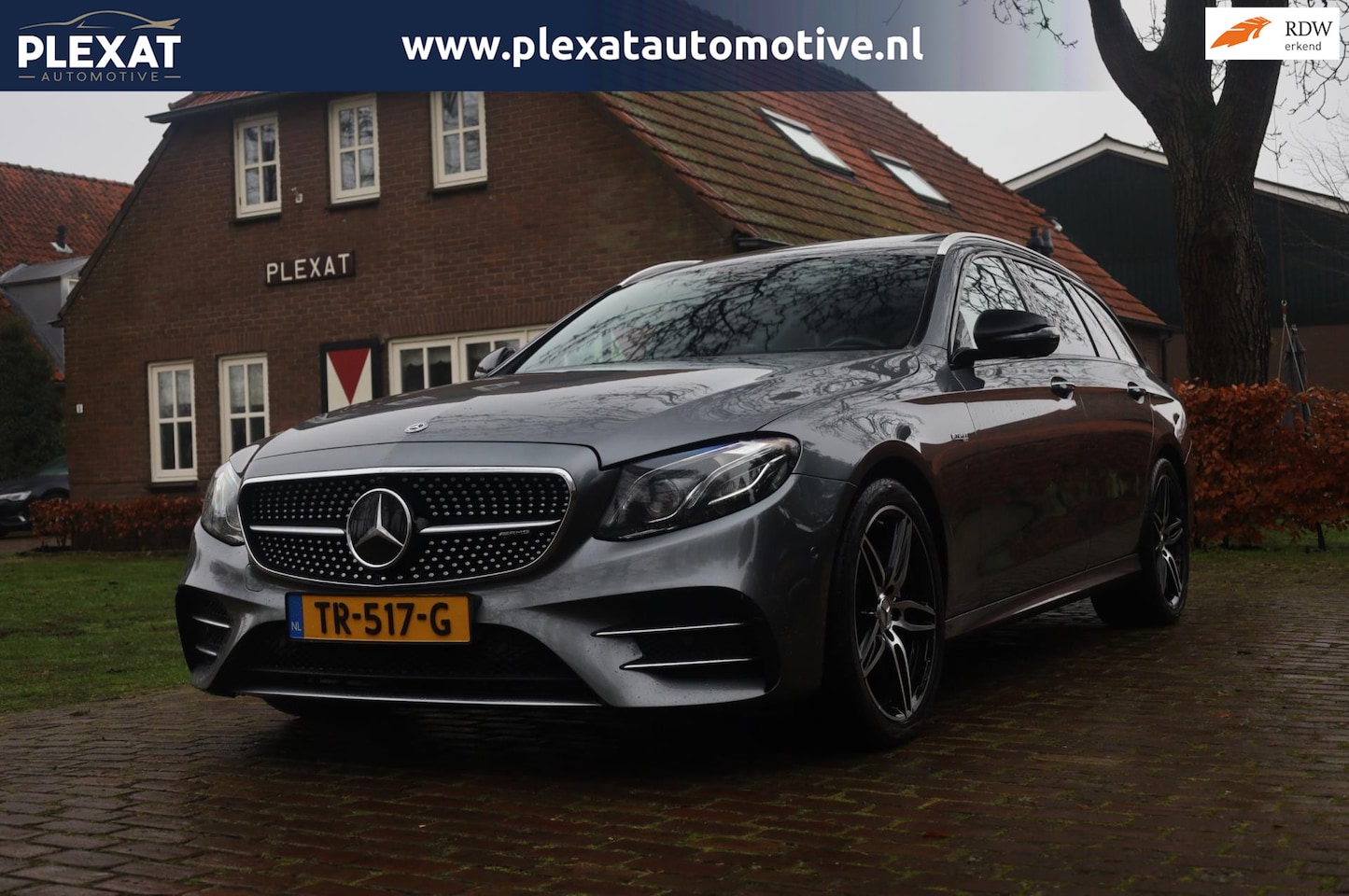 Mercedes-Benz E-klasse Estate - AMG 43 4MATIC Premium Plus Aut. | Burmester | Distronic+ | Schuif-Kanteldak | HUD | Trekha - AutoWereld.nl