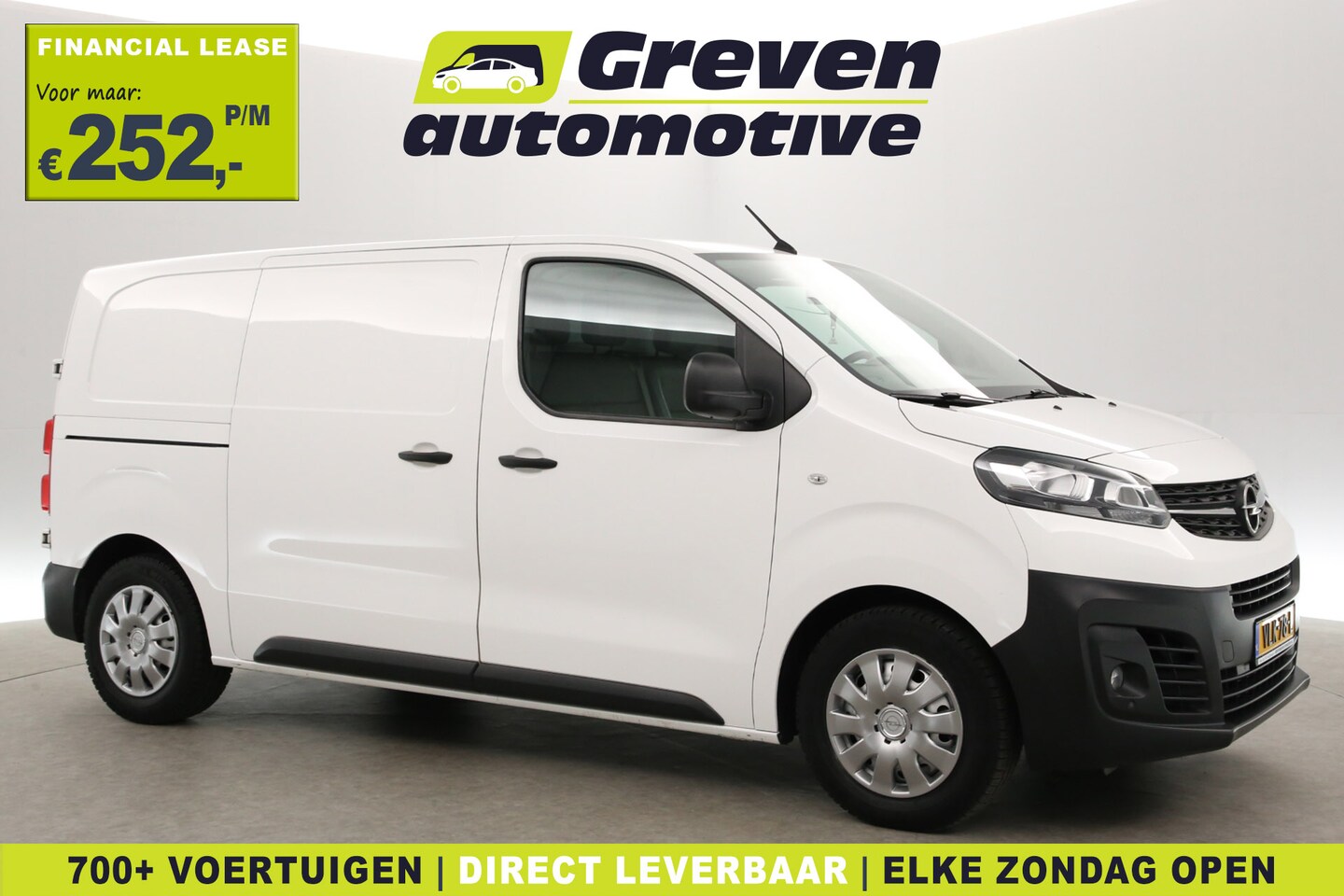 Opel Vivaro - 2.0 CDTI L2H1 | Automaat | 3 Zits | 360° Cam | Airco | Cruise | Navi | Carplay | Parkeerse - AutoWereld.nl