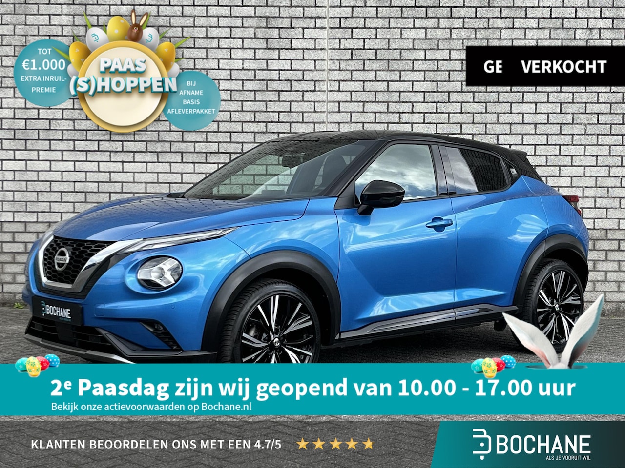 Nissan Juke - 1.0 DIG-T N-Design | Apple CarPlay / Android Auto | 360° Camera | Navigatie | - AutoWereld.nl