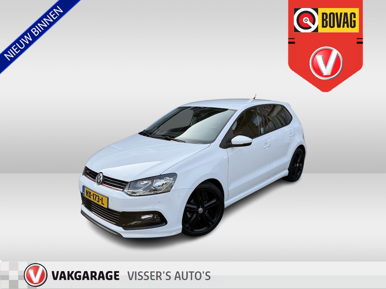 Volkswagen Polo - 1.2 TSI Edition R | afneembare trekhaak | 17 inch velgen | applecarplay/android auto | - AutoWereld.nl