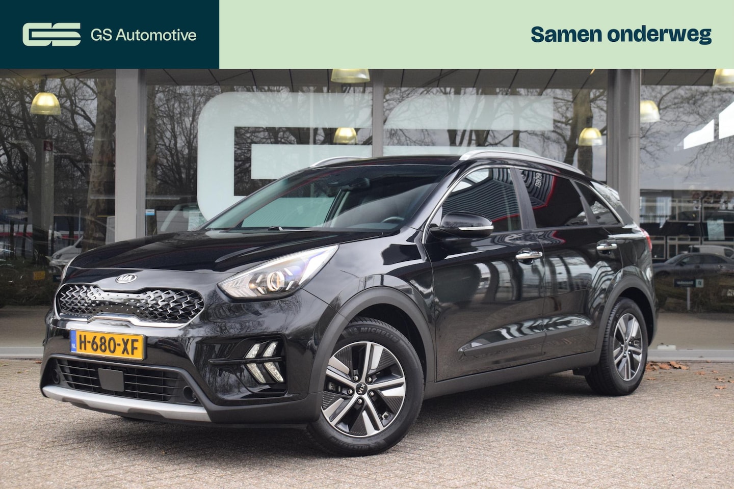 Kia Niro - 1.6 GDi Hybrid DynamicLine |CAM|THAAK|NAV|ECC|PDC - AutoWereld.nl