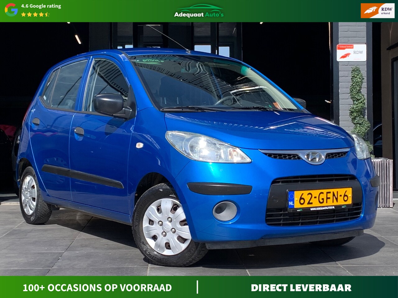 Hyundai i10 - 1.1 Active Cool|Airco|El Ramen|Trekhaak|NAP|APK - AutoWereld.nl