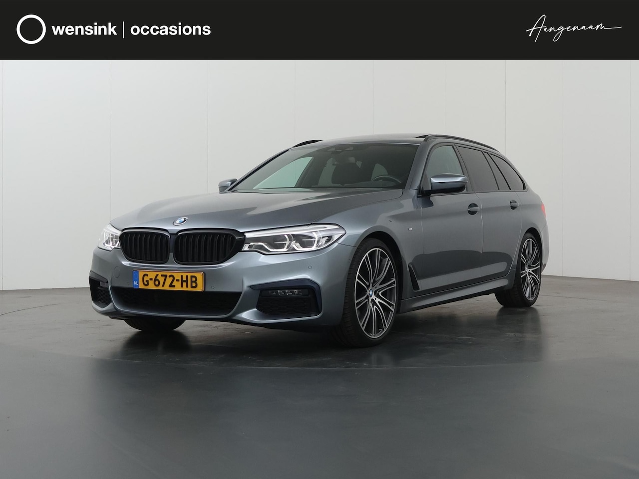 BMW 5-serie Touring - 520i High Executive Edition | M-Pakket | Exclusief Lederen Bekleding | HUD | Panoramadak | - AutoWereld.nl