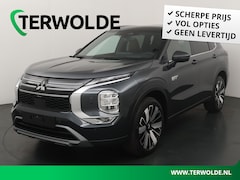 Mitsubishi Outlander - 2.4 PHEV Instyle+ | demo| MY 26 | Grijs Metallic met Zwart Dak en Bruin Leder |