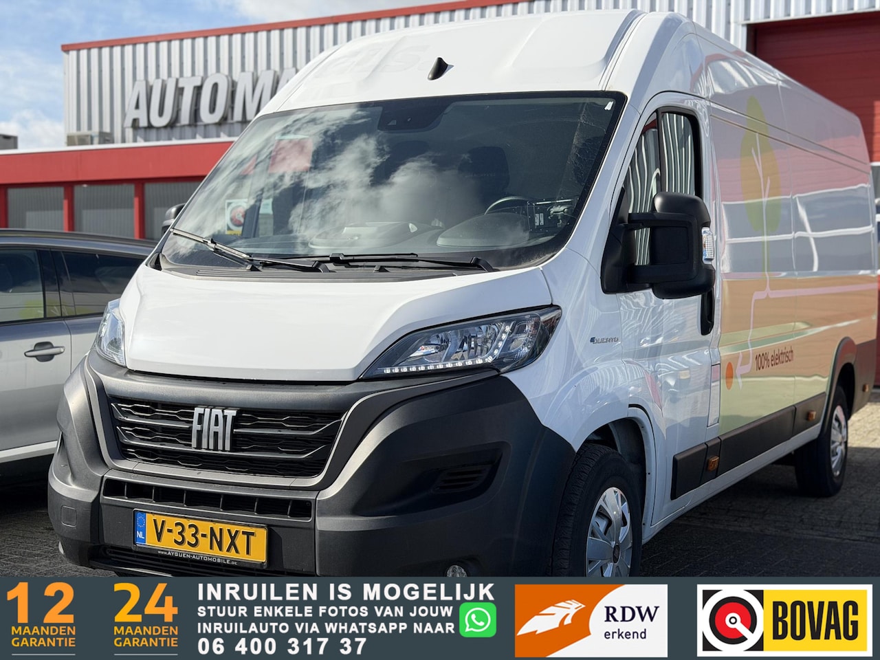 Fiat E-Ducato - 3.5T L4H3 47kWh 3.5T L4H3 47 kWh - NIEUWSTAAT - AutoWereld.nl
