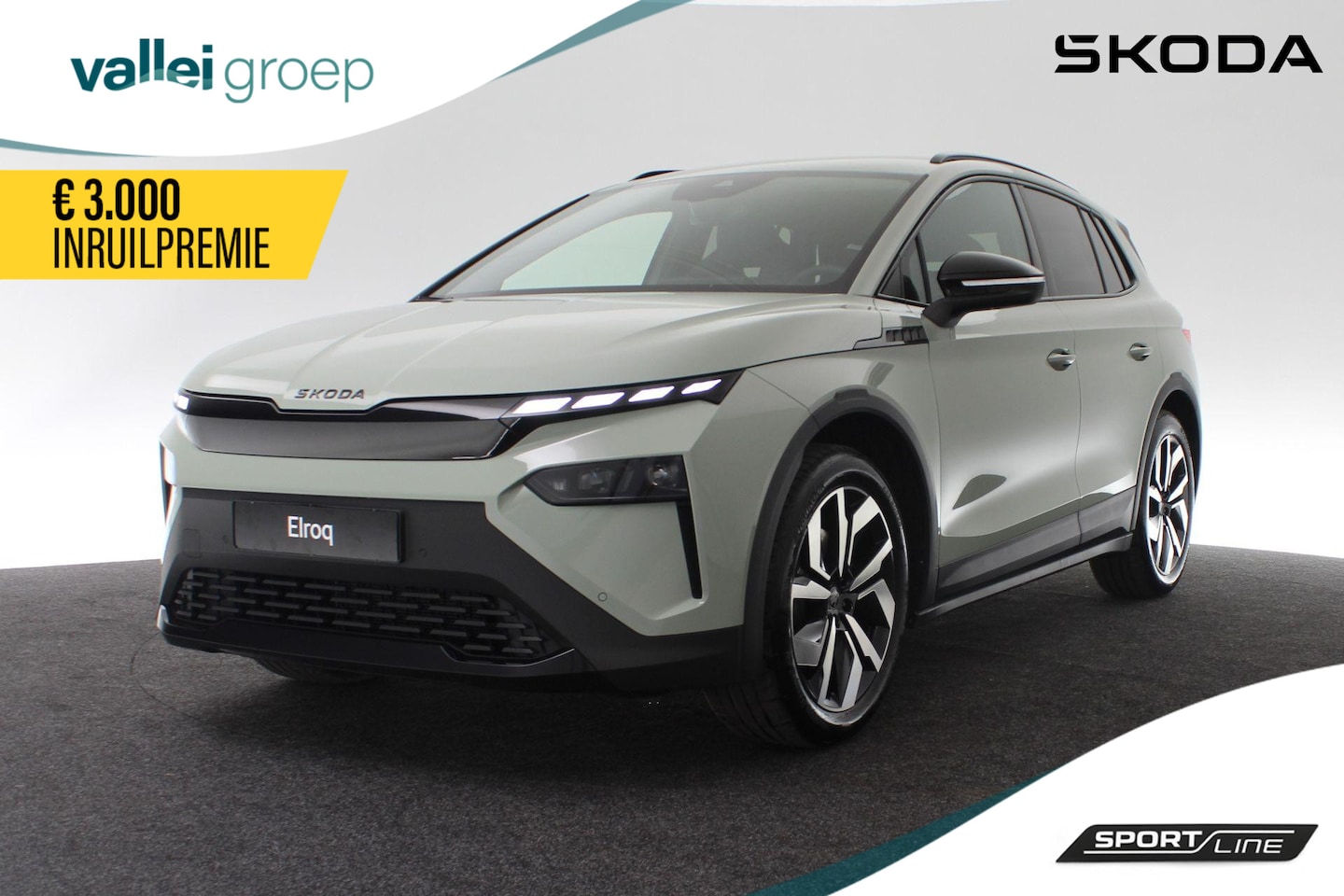 Skoda Elroq - Sportline 204 pk | €3.000,- inruilpremie! | Adaptive Cruise Control | LED Matrix koplampen - AutoWereld.nl