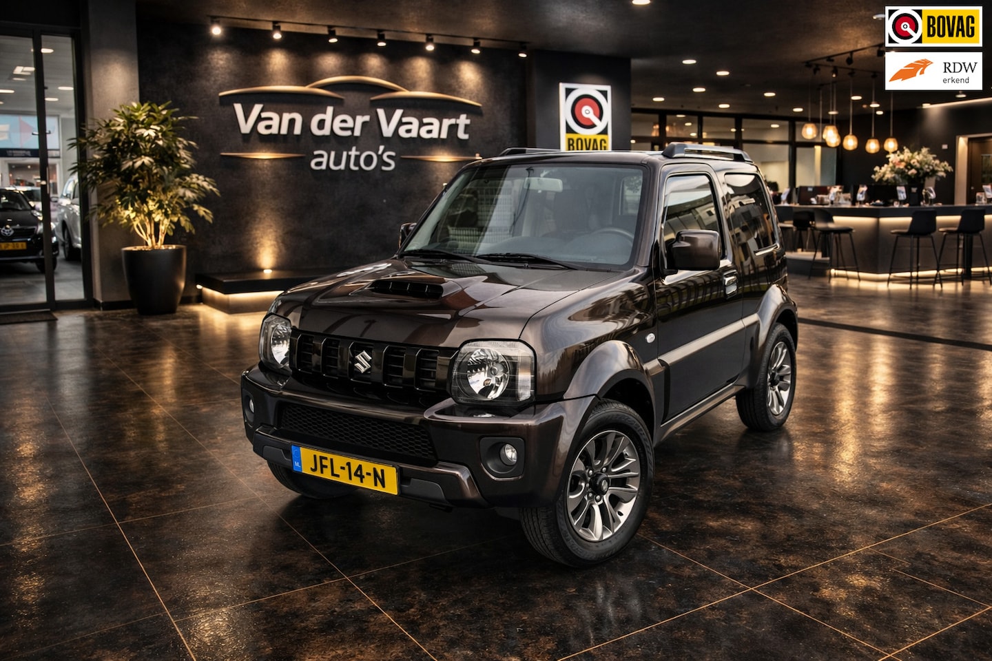 Suzuki Jimny - 1.3 Exclusive 4X4 LEDER STOELVERWARMING AIRCO LMV - AutoWereld.nl