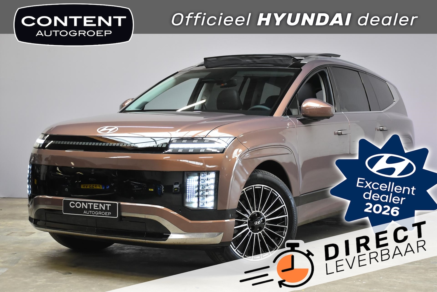 Hyundai IONIQ 9 - 110,3 kWh 308pk AWD Lounge I Nu te bestellen - AutoWereld.nl