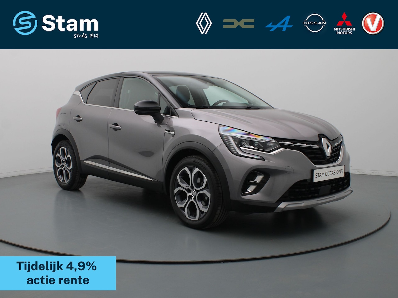 Renault Captur - 140pk TCe Intens Camera | Climate | Cruise | Parkeersens. v+a - AutoWereld.nl