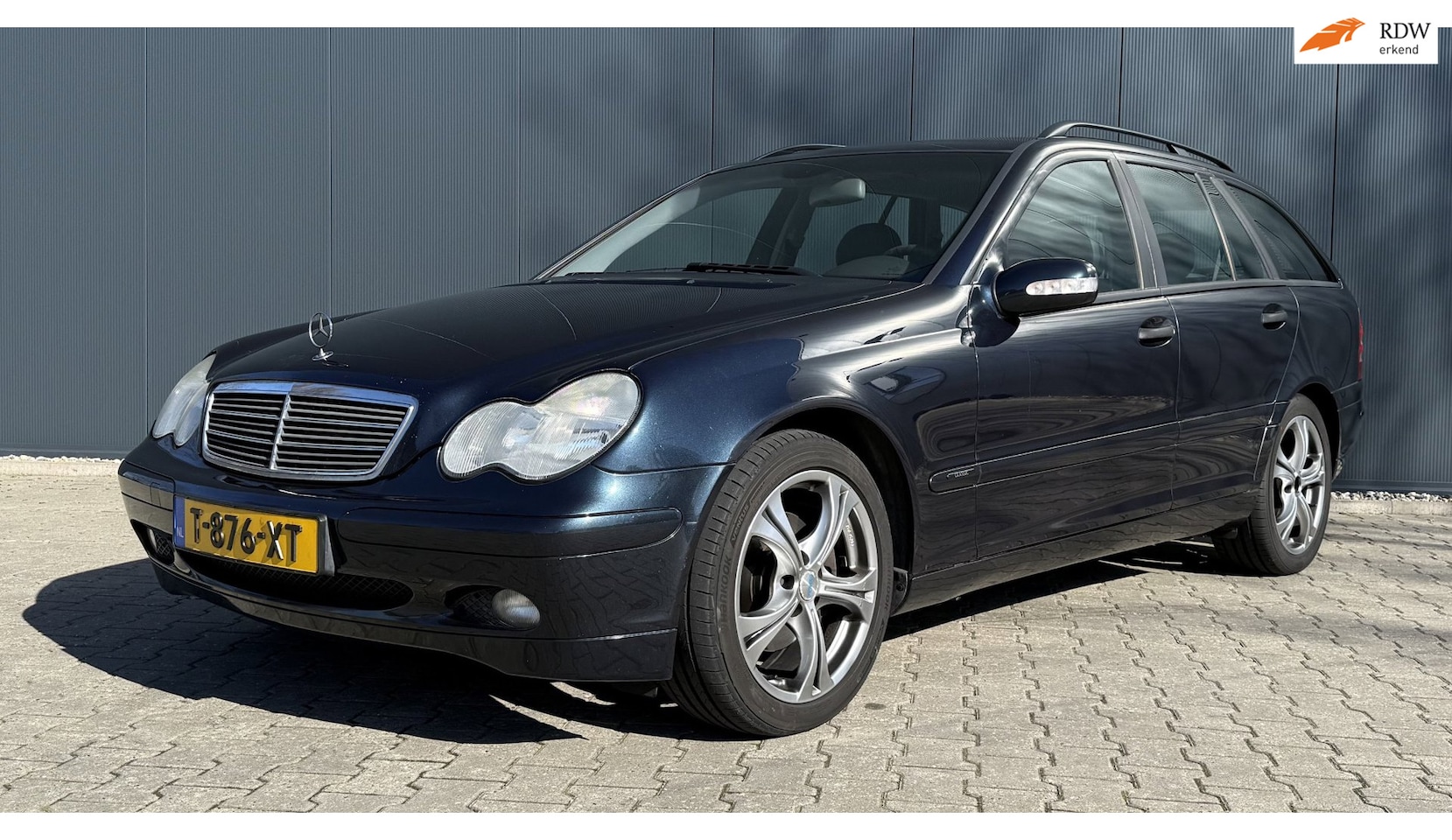 Mercedes-Benz C-klasse Combi - 180 K. Elegance Airco Cruise Leder Automaat APK - AutoWereld.nl