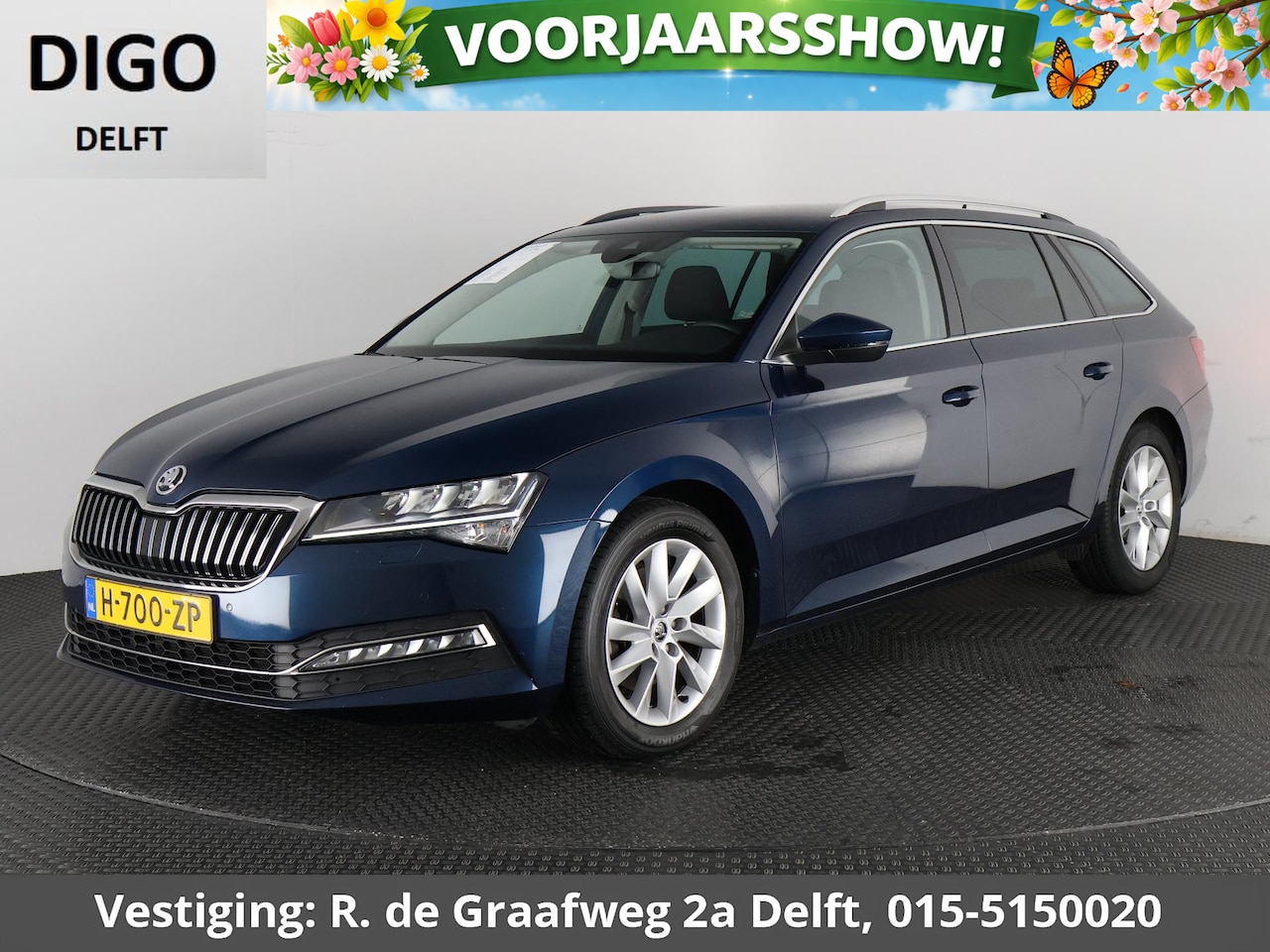 Skoda Superb Combi - 1.5 TSI ACT Business Edition Automaat | Navigatie | Stoelverwarming | Camera | - AutoWereld.nl