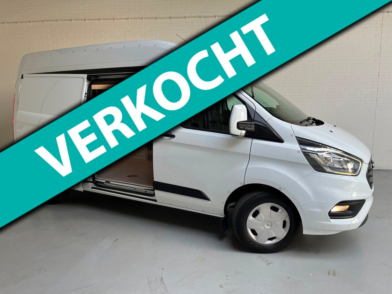 Ford Transit Custom - SERVICEWAGEN LANG/ HOOG 320 2.0 TDCI EURO6 L2H2 TREND, SORTIMO INRICHTING ,V230 OMVORMER, - AutoWereld.nl
