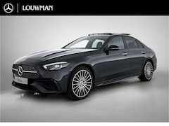 Mercedes-Benz C-klasse - 300 e Business Solution AMG | Trekhaak | Nightpakket | Middenconsole metaalstructuur | Com