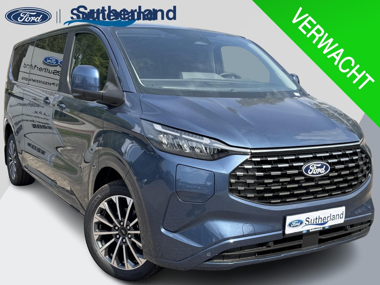 Ford Transit Custom Tourneo - 340 2.5 PHEV L2H1 Titanium X 233pk | Incl. BTW/BPM Rijklaar | Handsfree elektrische dubbel - AutoWereld.nl