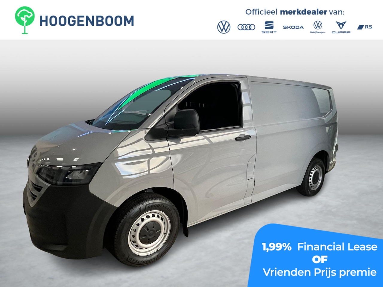 Volkswagen e-Transporter - Bedrijfswagens Bestelwagen L1 218pk 64kWh Elektrische aandrijving | Bijrijdersbank | Trekh - AutoWereld.nl