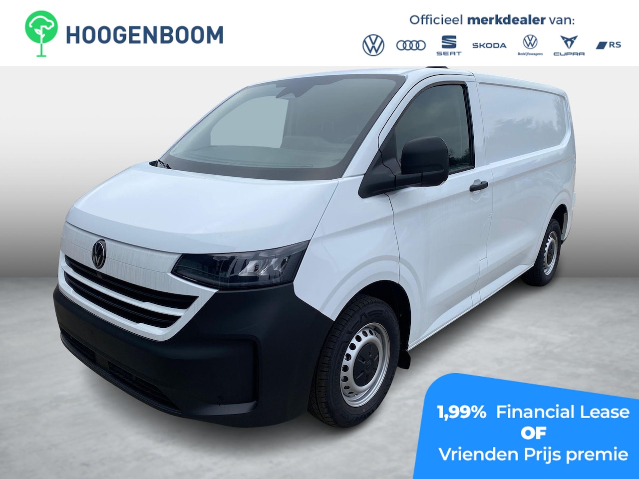 Volkswagen e-Transporter - Bedrijfswagens Bestelwagen L1 218pk 64kWh Elektrische aandrijving | Bijrijdersbank | Trekh - AutoWereld.nl