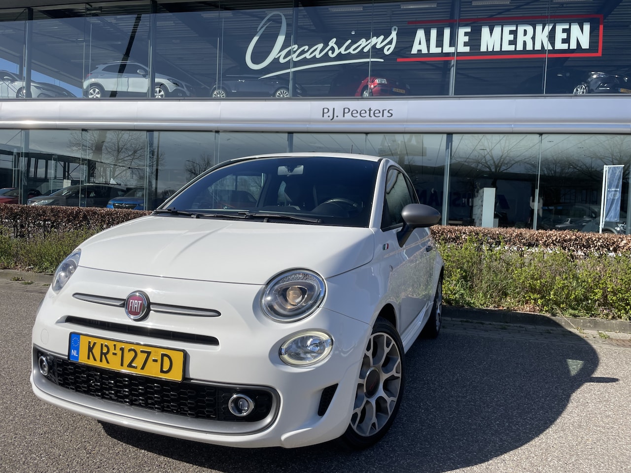 Fiat 500 - 0.9 TwinAir Turbo Sport Airco - Navigatie - Mistlampen voor - Start/stop systeem - Dakspoi - AutoWereld.nl