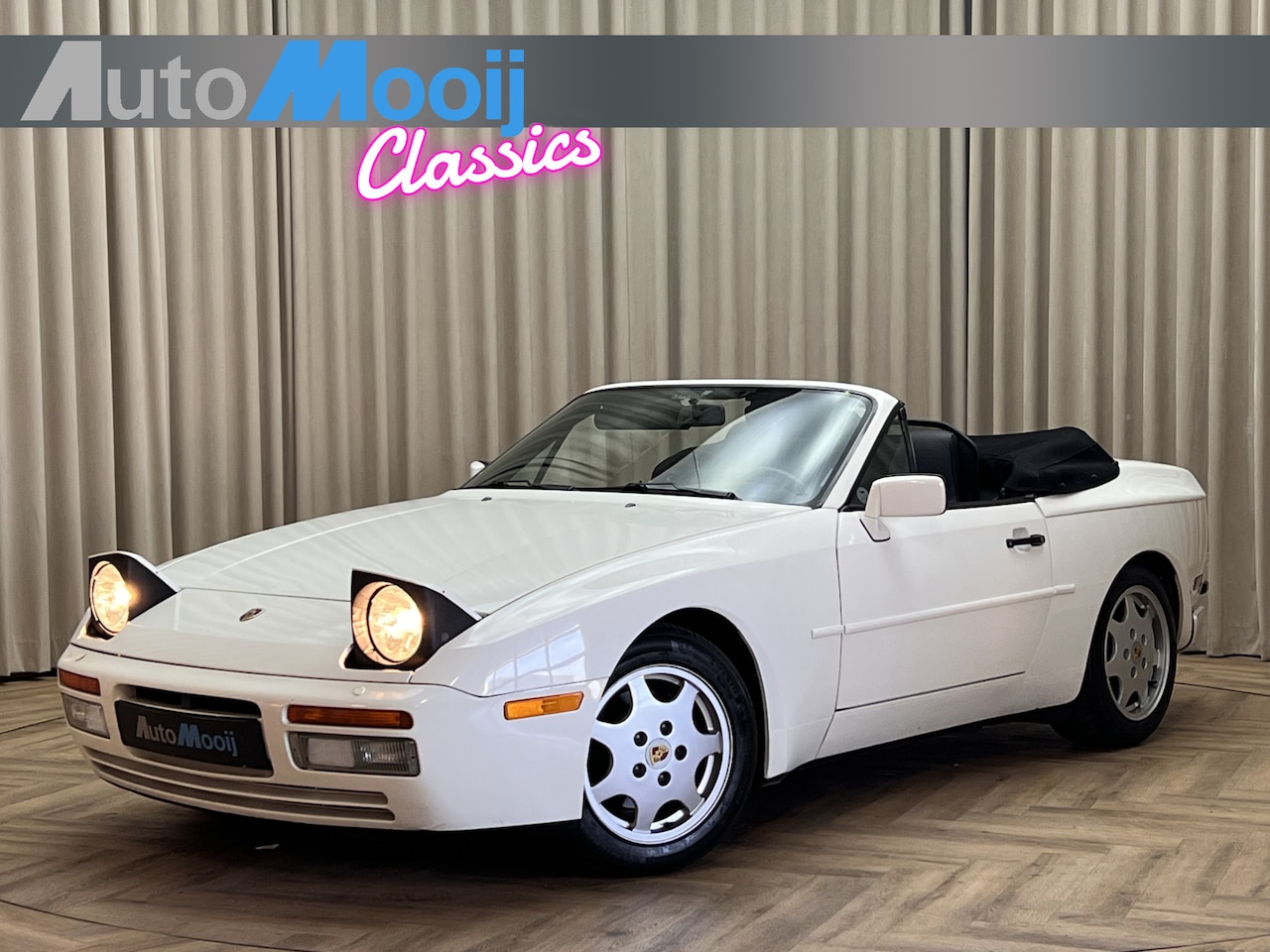 Porsche 944 - 3.0 S2 Cabrio 5-Speed Manual *Matching* EU Kenteken / Fully Documented / Airco A/C / Leder - AutoWereld.nl