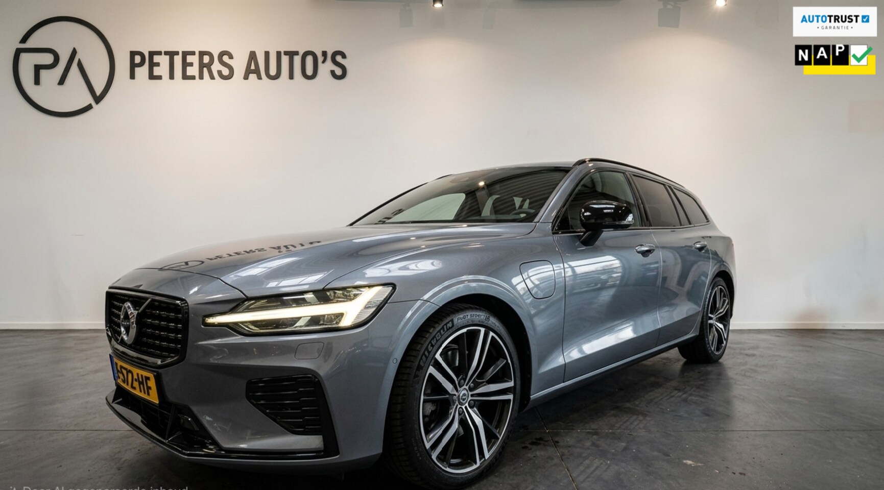 Volvo V60 - 2.0 T8 Recharge AWD R-Design Trekhaak/Android/Carplay - AutoWereld.nl