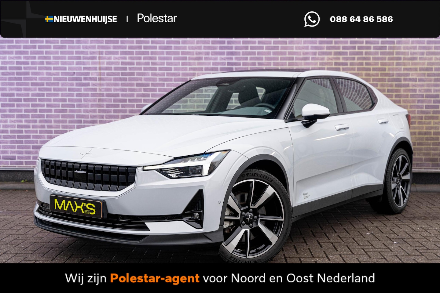 Polestar 2 - Standard Range Single Motor 63kWh | Adaptieve Cruise control | 360 camera | Elektrische st - AutoWereld.nl